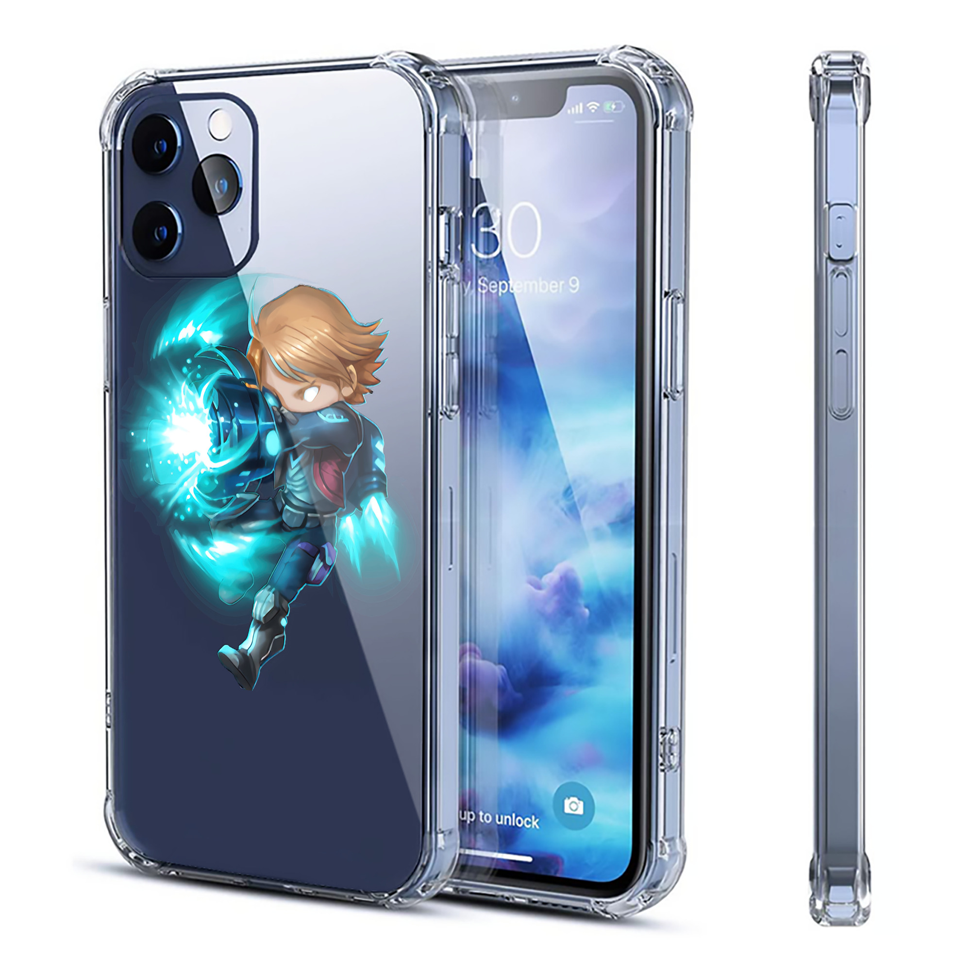 （画像用） リーグ・オブ・レジェンド League of Legends LOL 【iPhone 12シリーズ対応】透明スマホケース（クリアソフトケース）